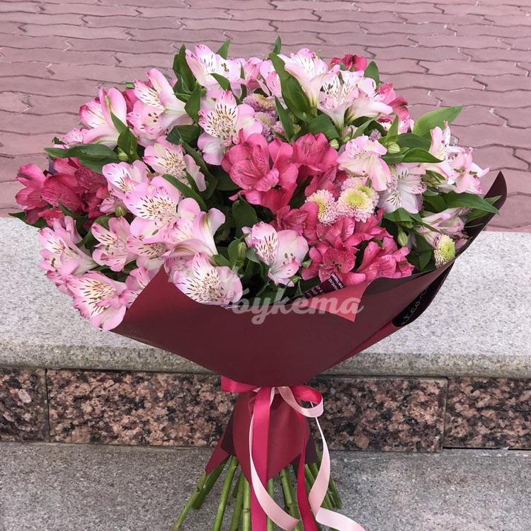 Букет из 23 альстромерий (доп. фото 2)